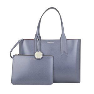 NEW EMPORIO ARMANI ANTHRACITE/GRAPE MA Tote